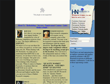 Tablet Screenshot of hnresearch.com